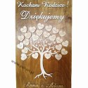 Drzewo 50 x 30 podziękowanie dla rodziców Drzewo 50 x 30 podziękowanie dla rodziców