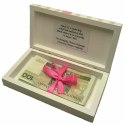 Pudełko na banknoty dla dziewczynki Pudełko na banknoty dla dziewczynki