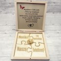 Puzzle dla świadków w pudełku