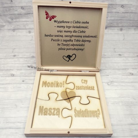 Puzzle dla świadków w pudełku Puzzle dla świadków w pudełku