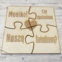 Puzzle dla świadków w pudełku