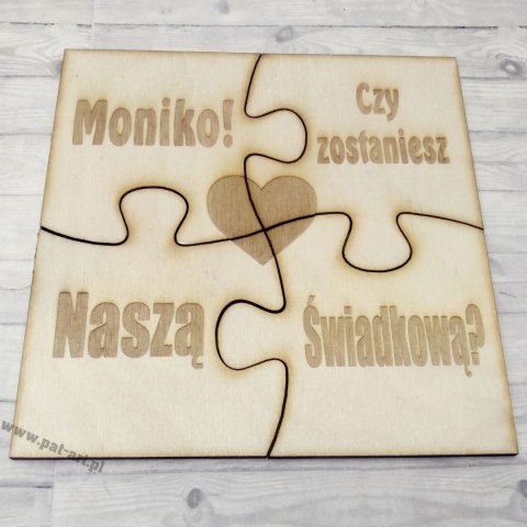 Puzzle dla świadków w pudełku Puzzle dla świadków w pudełku