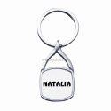 Breloczek metalowy kwadrat + etui Breloczek metalowy kwadrat + etui
