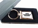 Breloczek metalowy kwadrat + etui Breloczek metalowy kwadrat + etui