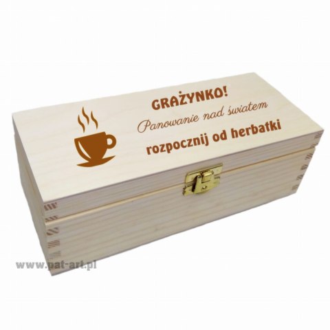 Herbaciarka z 3 przegródkami Herbaciarka z 3 przegródkami