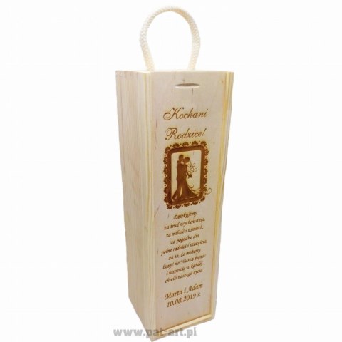 Skrzynka na wino grawer Skrzynka na wino grawer