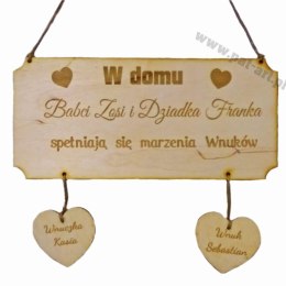 Tabliczka zawieszka dla dziadków
