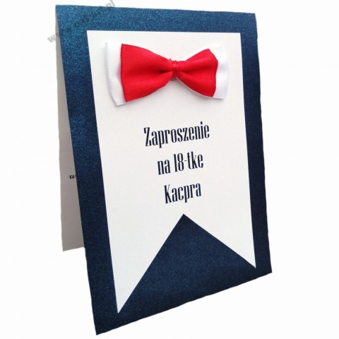 Zaproszenie na osiemnastkę Zaproszenie na osiemnastkę