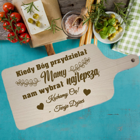deska do krojenia z grawerem personalizowany prezent na dzień mamy deska do krojenia z grawerem personalizowany prezent na dzień mamy