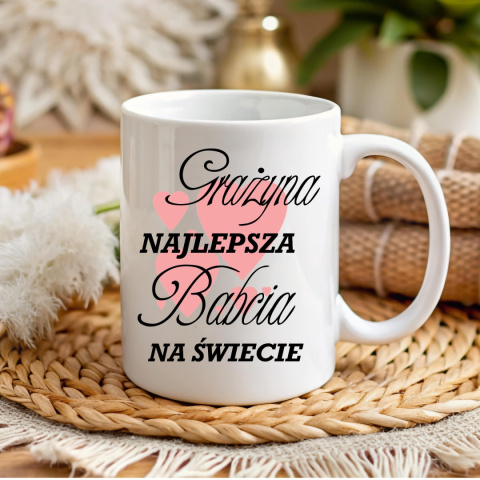 kubek najlepsza babcia dzien babci i dziadka upominek kubek najlepsza babcia dzien babci i dziadka upominek