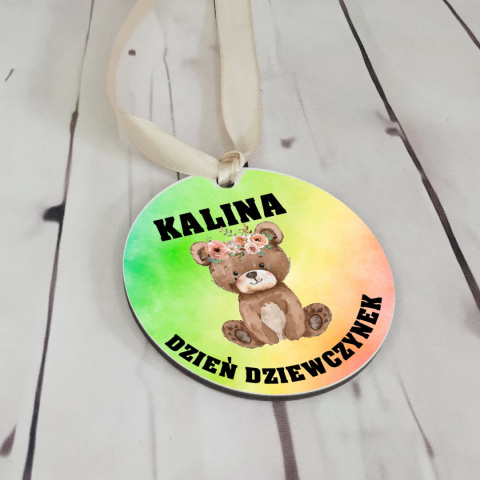 medal z imieniem upominki na dzień kobiet dla dziewczynki medal z imieniem upominki na dzień kobiet dla dziewczynki