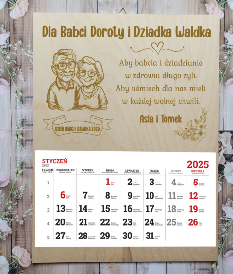 prezent na dzien babci i dziadka kalendarz prezent na dzien babci i dziadka kalendarz