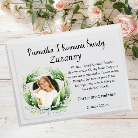 komunia swieta pamiątka ze zdjęciem komunia swieta pamiątka ze zdjęciem