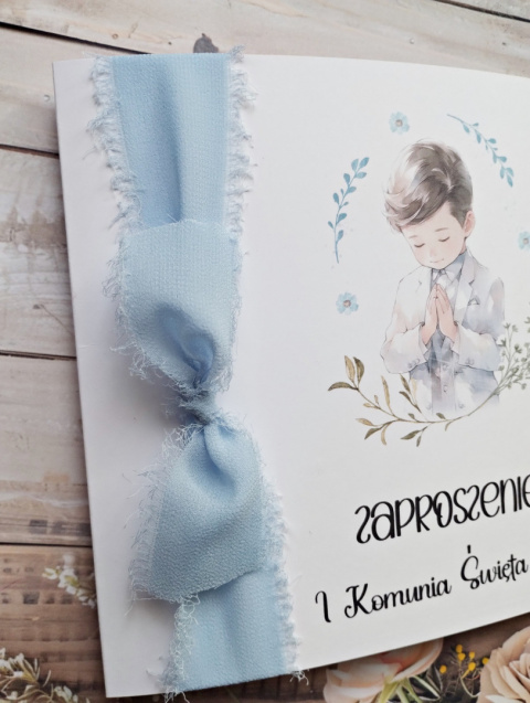 zaproszenia komunia chłopca zaproszenia komunia chłopca