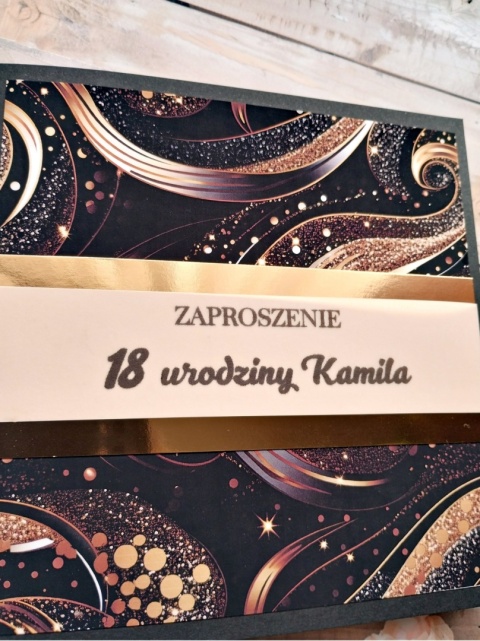 zaproszenia na 18 czarno zlote zaproszenia na 18 oryginalne zaproszenia na 18 czarno zlote zaproszenia na 18 oryginalne